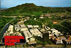 Aerial View Universal Studios Hollywood Postcard J57