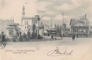 Dusseldorf Germany 1902 Industry Exhibition Artist Signed Postcard