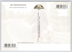 Route 66~Red Motorcycle With “Rt 66” Plate~Getting His Kicks~Continental PC 86598303037