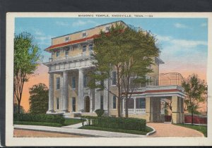 America Postcard - Masonic Temple, Knoxville, Tennessee  T9186