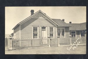 RPPC LARAMIE WYOMING RESIDENCE VINTAGE SVENSON REAL PHOTO POSTCARD