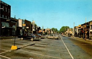 Canada Quebec LaChute Main Street 1970