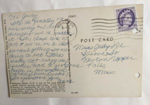 Postal Hampton Beach New Hampshire 1961 Ocean View Newton superior cae en masa
							
							mostrar tÃ­tulo original