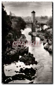 Old Postcard Orthez Old Bridge