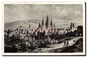 Old Postcard Cluny S and L Vallee Noire William the Pious