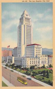 California Los Angeles City Hall Curteich