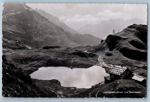 Switzerland Postcard Jochpass View into the Bernese Oberland c1950's RPPC Photo