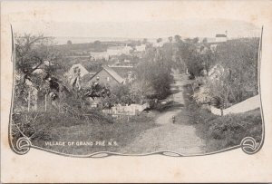 Village of Grand Pre Nova Scotia NS McCoy Postcard E80 *as is