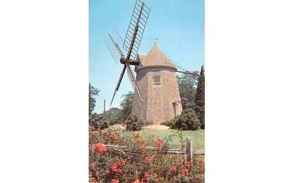 Eastham Windmill in Cape Cod, Massachusetts The Oldest Mill on the Cape.