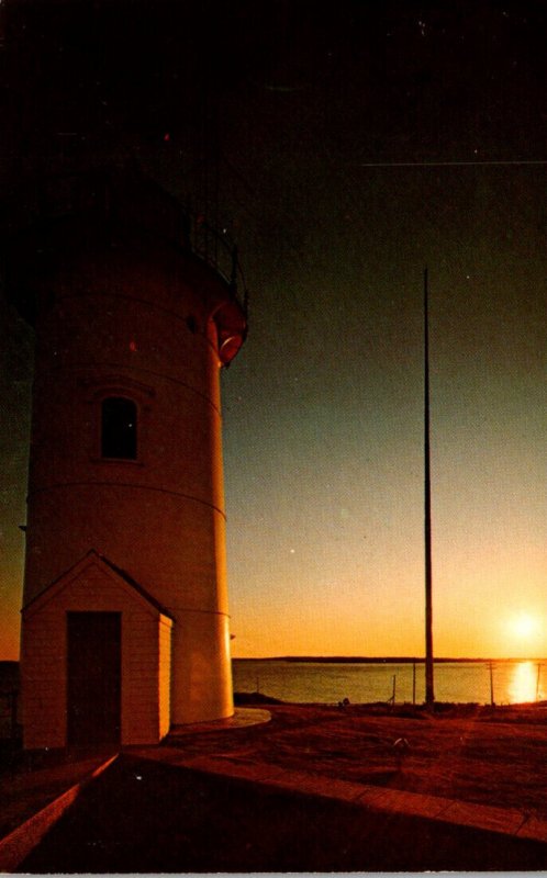Massachusetts Cape Cod Nobska Lighthouse Near Woods Hole