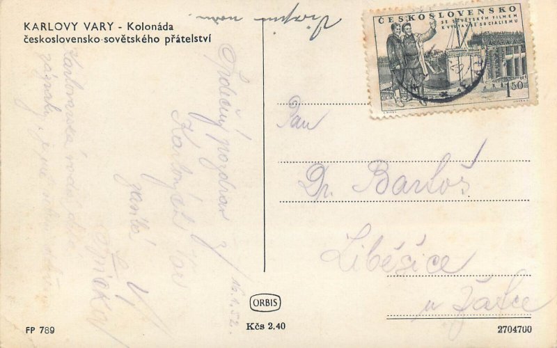 Czech Republic Karlovy Vary 1952