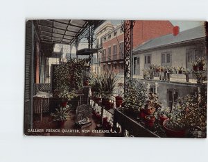 Postcard Gallery French Quarter New Orleans Louisiana USA