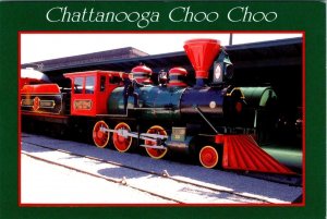 TN, Tennessee  CHATTANOOGA CHOO CHOO  Antique Train Locomotive   4X6 Postcard
