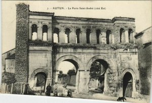 CPA AUTUN - La Porte St-ANDRÉ (121879)