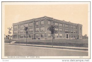 ST. CLOUD, Minnesota, 1900-1910's; Technical High School