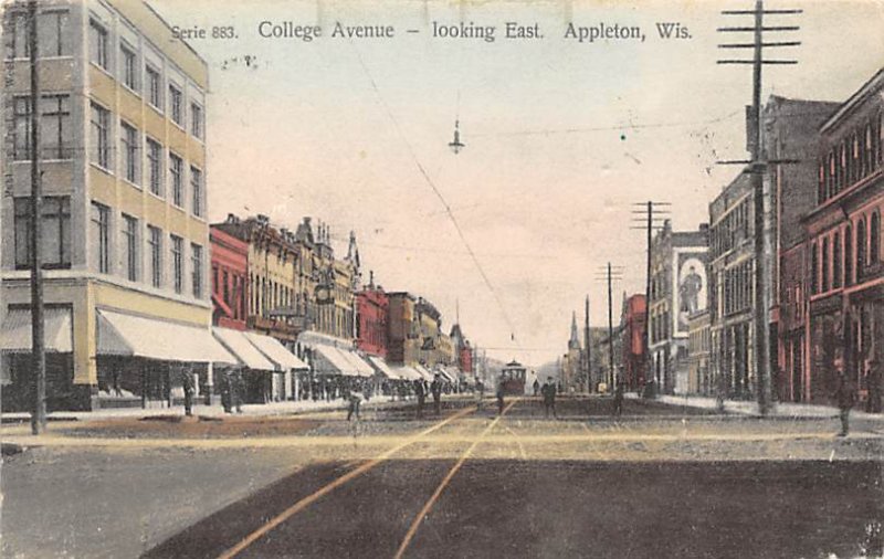 College Avenue East View  - Appleton, Wisconsin WI