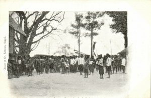 PC CPA LAOS, INDOCHINA, PROCESSION DE LA FUSÉE, (b23435)