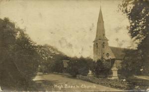 essex, HIGH BEECH, Church of Holy Innocents (1919) RPPC