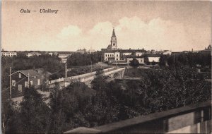 Finland Oulu, Uleaborg Vintage Postcard C129