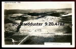 h5147 - GRAND MERE Quebec 1925 Aerial View. Real Photo Postcard