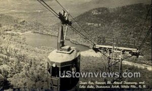 Real Photo - Cannon Mt Aerial Tramway in White Mountains, New Hampshire