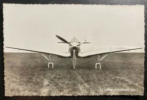 Mint France Real Picture Postcard Loire Nieuport 161 Fight Airplane