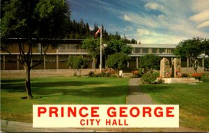 Canada British Columbia Prince George City Hall