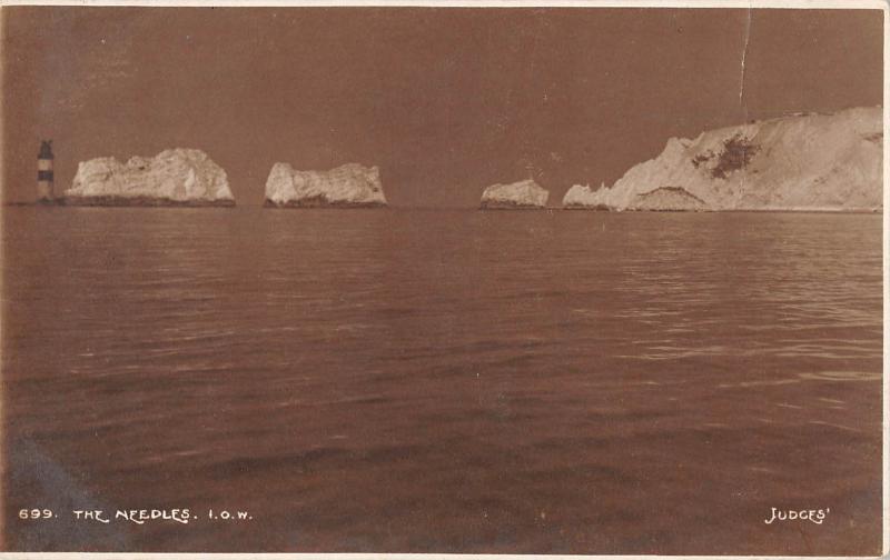 BR69626 the needles lighthouse isle of wight  uk   judges 699 real photo