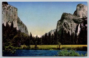 Yosemite National Park  California  Postcard