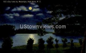 City Lake  - High Point, North Carolina NC Postcard