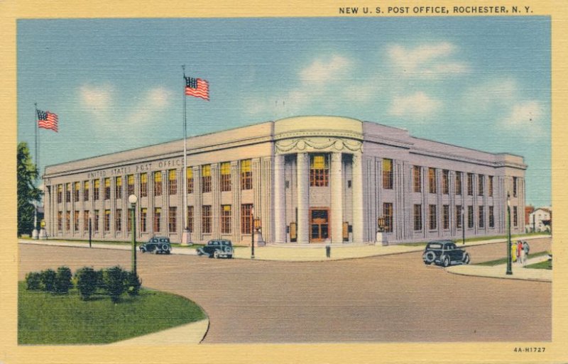 Rochester NY, New York - New U. S. Post Office - Linen