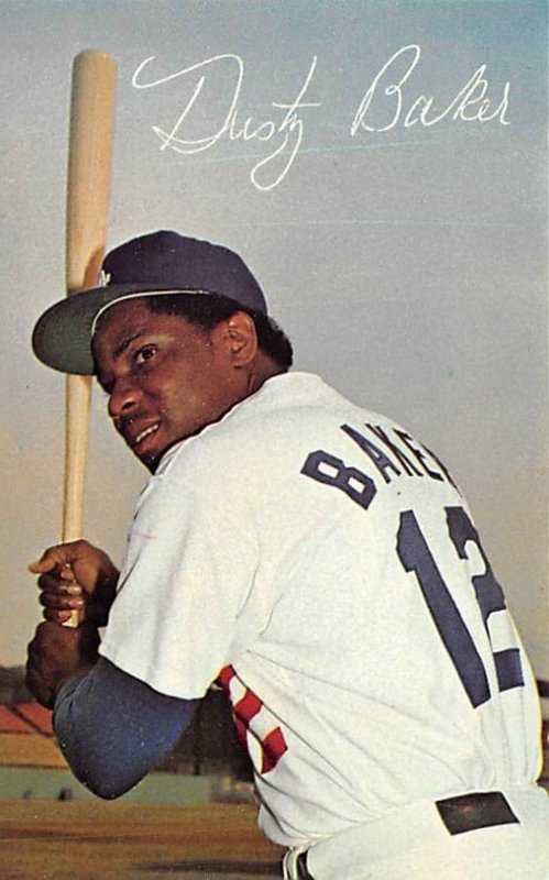 Dusty Baker Los Angeles Dodgers  Topics - Other, Postcard / HipPostcard