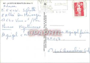 Modern Postcard The Cote de Beaute (Ms. Ch) Royan Pontaillac Saint Palais Mes...