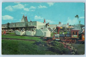 Lancaster Pennsylvania Postcard Dutch Wonderland Castle Gift Shop Amusement 1960