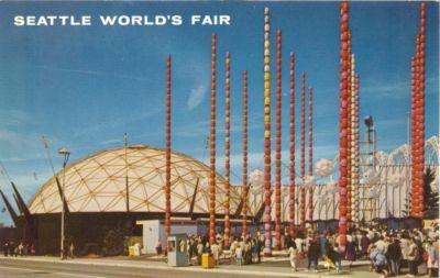 Seattle World Fair, 1962 unused Postcard