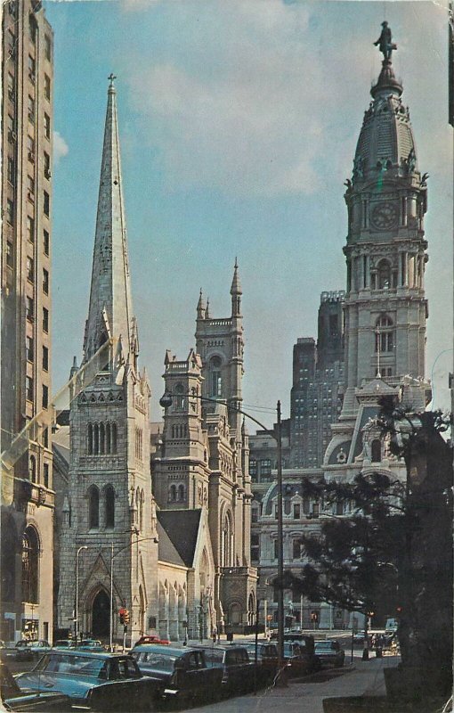 USA Postcard Philadelphia PA Arch Street United Methodist Church