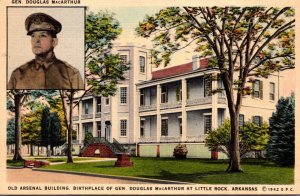 Arkansas Little Rock Old Arsenal Building Birthplace Of General Douglas MacAr...