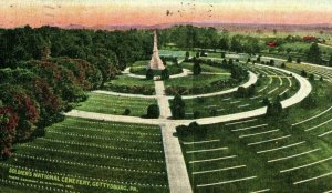 Vintage The Soldier's National Cemetery Gettysburg, PA P18