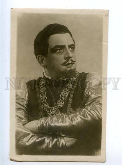 159787 LEGKOV Russian OPERA Singer Troubadour Vintage PHOTO