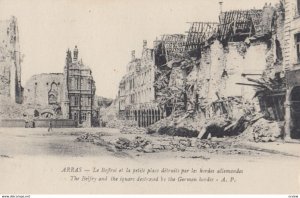 War 1914-18; ARRAS, Square