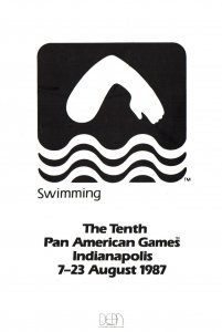 Swimming,10th Pan American Games,Indianapolis 1987