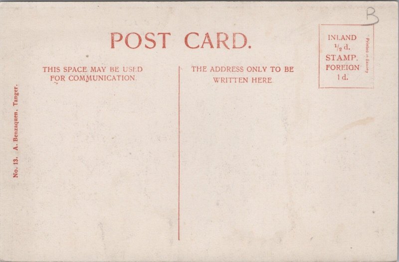 Gibraltar Marketplace Vintage Postcard C117