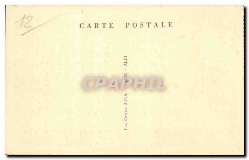 Rodez Old Postcard General view