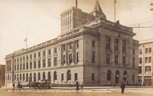 J81/ Tacoma Washington RPPC Postcard c1910 Post Office Court House 413