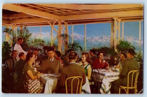 Salt Lake City Utah UT Postcard Starlite Gardens Atop Hotel Utah Restaurant 1960