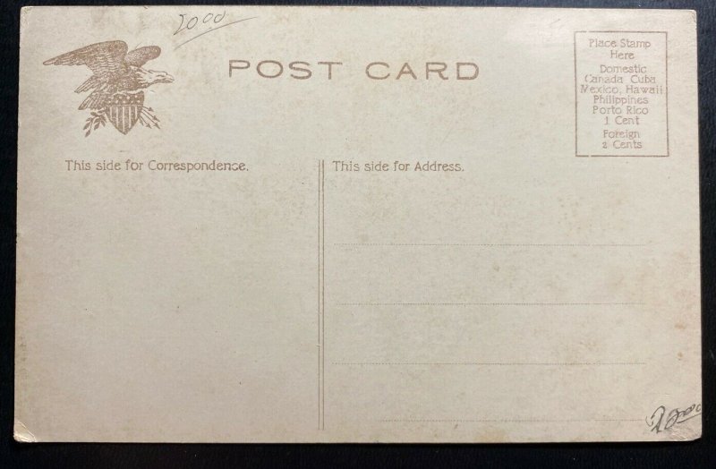 Mint Color Picture Postcard Black Americana A Dark outlook