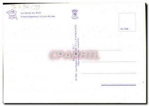 Modern Postcard The Canal Du Midi Crossing d & # 39A ecluse Boat