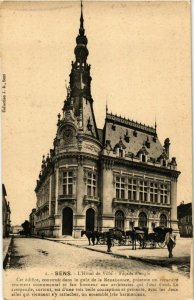 CPA Sens - L'Hotel de Ville - Facade d'Angle FRANCE (960858)