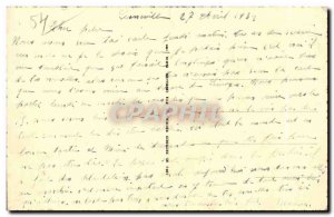 Old Postcard Luneville Place des Carmelites