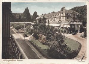 BF19235 schlangenbad i taunus kurhaus germany front/back image